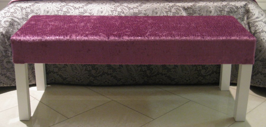Banqueta terciopelo - Villalba Interiorismo
