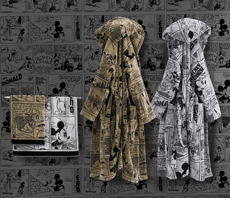 Juego toallas y albornoz Disney Carrara - Villalba Interiorismo