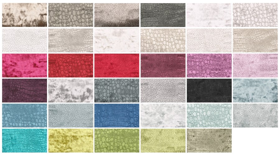 Muestras terciopelo - Villalba Interiorismo