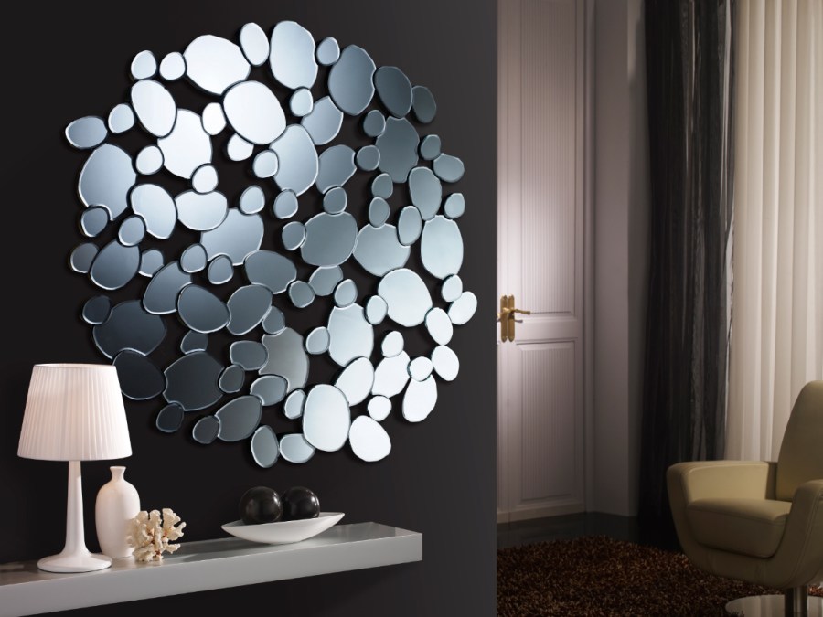 Espejo moderno de cristal 5 - Villalba Interiorismo