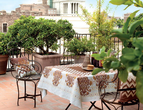 Manteleria Bodhran de Bassetti - Villalba Interiorismo