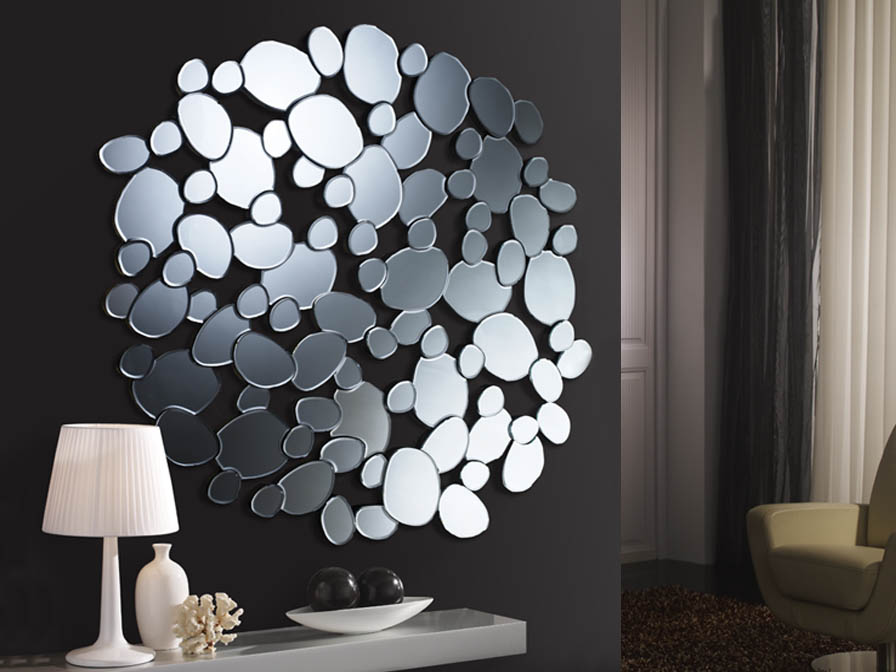 Espejo de cristal moderno - Villalba Interiorismo