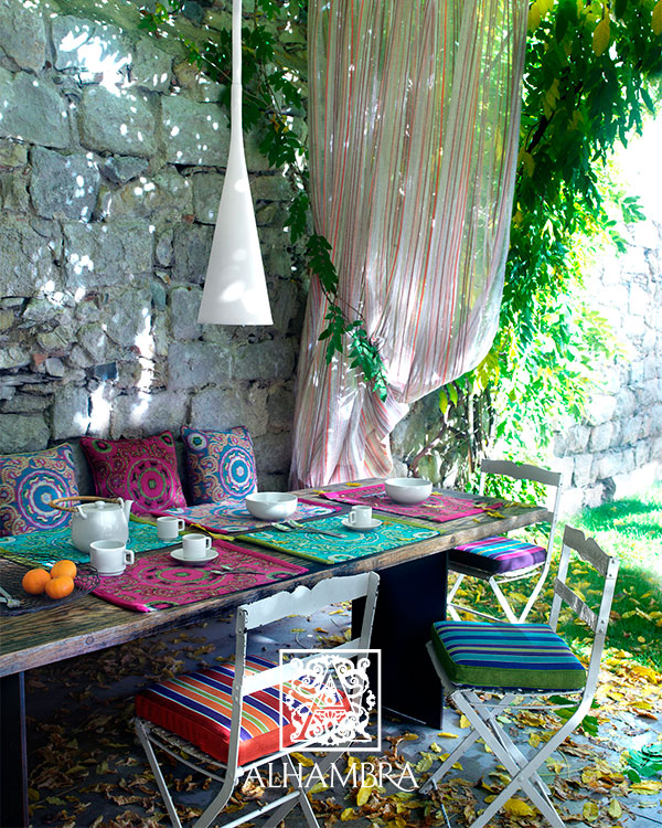 Telas catálogo de Alhambra - Villalba Interiorismo