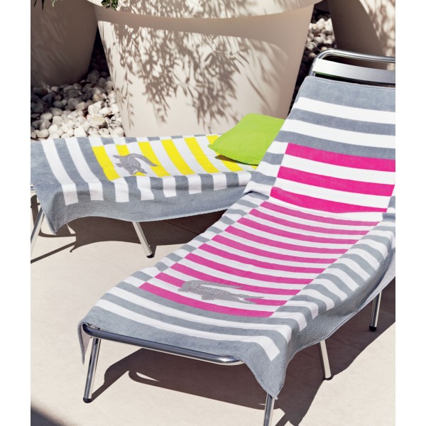 Toalla playa Lacoste - Villalba Interiorismo