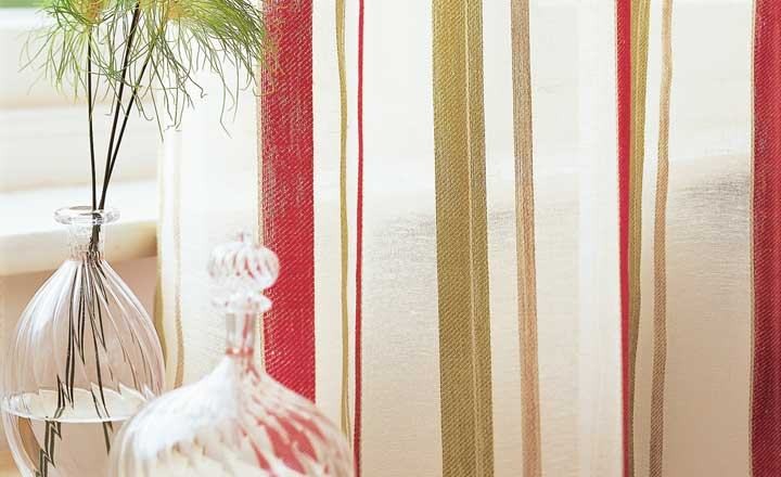 Visillo a rayas - Villalba Interiorismo