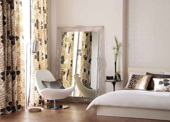 Habitación en blanco, gris y negro - Villalba Interiorismo