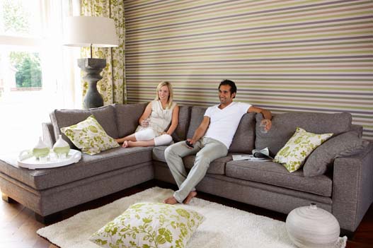 Papel pintado rayas horizontales - Villalba Interiorismo (11)