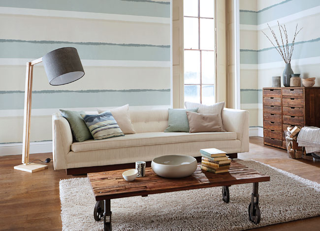 Papel pintado rayas horizontales - Villalba Interiorismo (6)