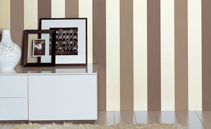 Papel pintado a rayas - Villalba Interiorismo (2)