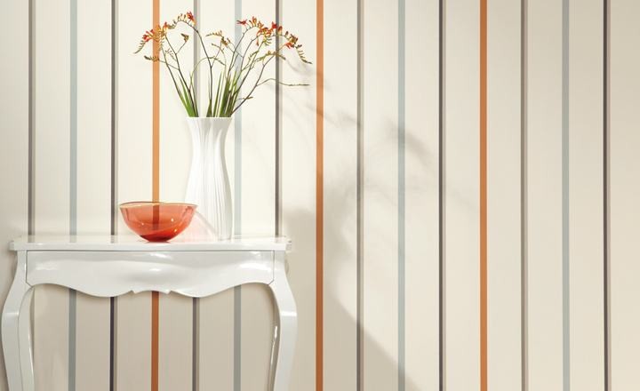Papel rayas - Villalba Interiorismo