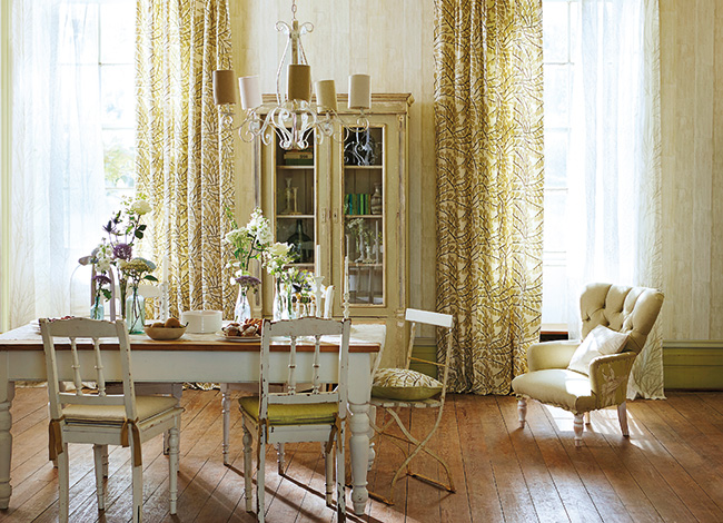 Salón romántico - Villalba Interiorismo