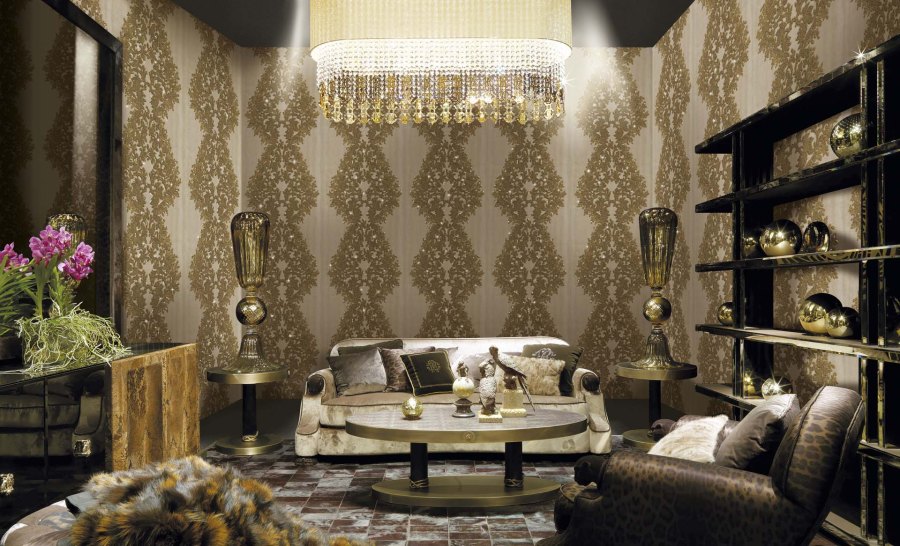 Papel pintado de Roberto Cavalli - Villalba Interiorismo (2)
