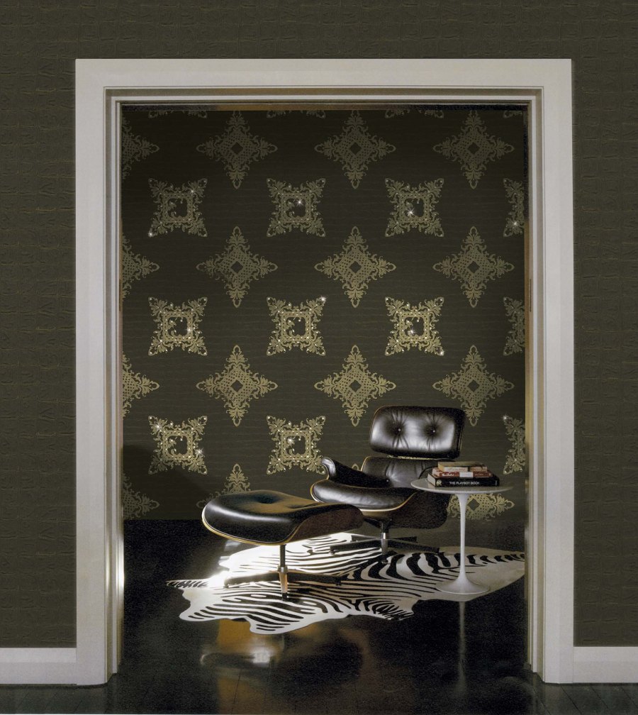 Papel pintado de Roberto cavalli - Villalba Interiorismo (7)