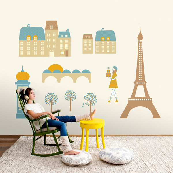 Mural de Paris Coordonné - Villalba Interiorismo