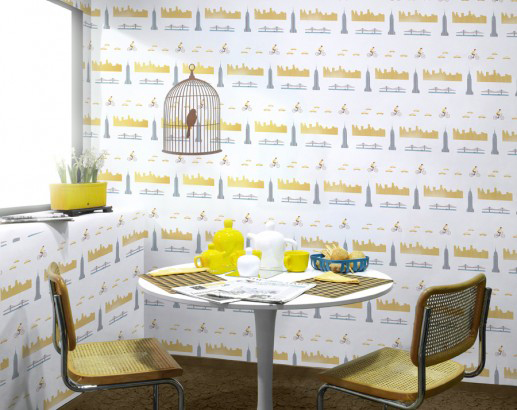 Papel pintado de Colordonné - Villalba Interiorismo