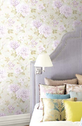 Papel pintado flores Saint Honoré - Villalba Interiorismo