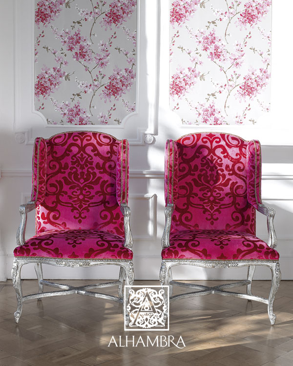 Sillones tapizados terciopelo (Alhambra) - Villalba Interiorismo (3)
