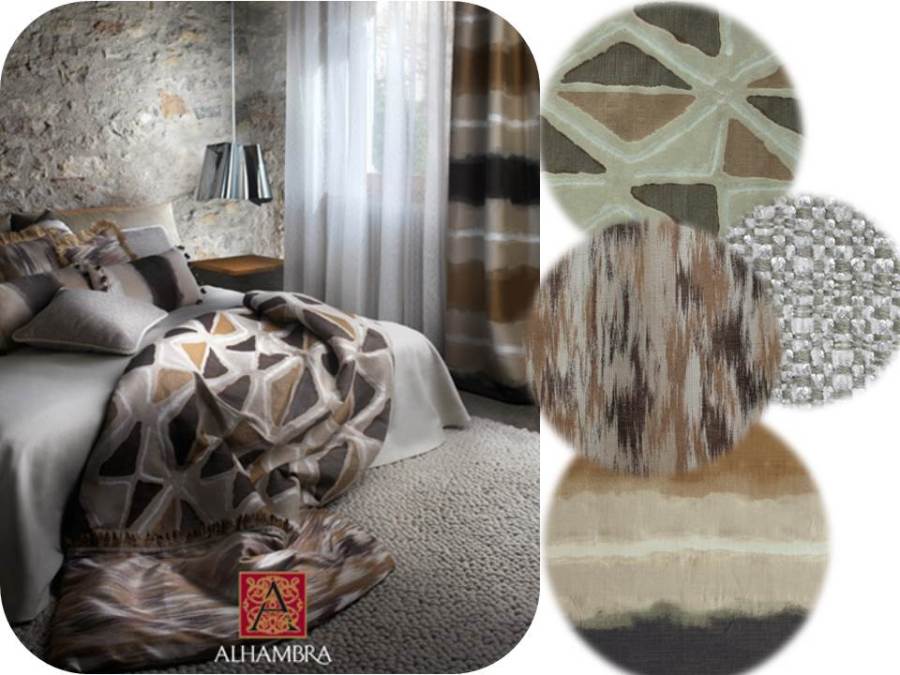 Cojines con distintas texturas y dibujos - Villalba Interiorismo (5)