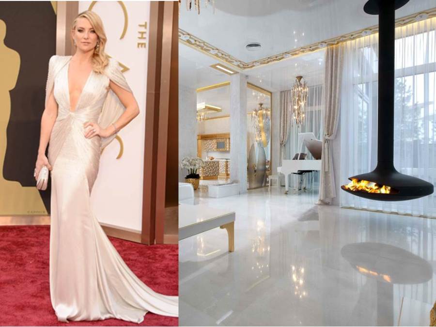 Kate Hudson y decoración glamour - Villalba Interiorismo