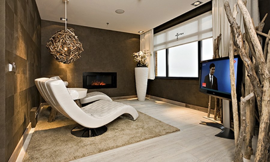 Papel pintado con textura de piel - Villalba Interiorismo (6)