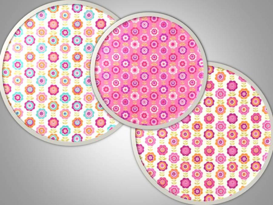 Papel pintado flores - Villalba Interiorismo