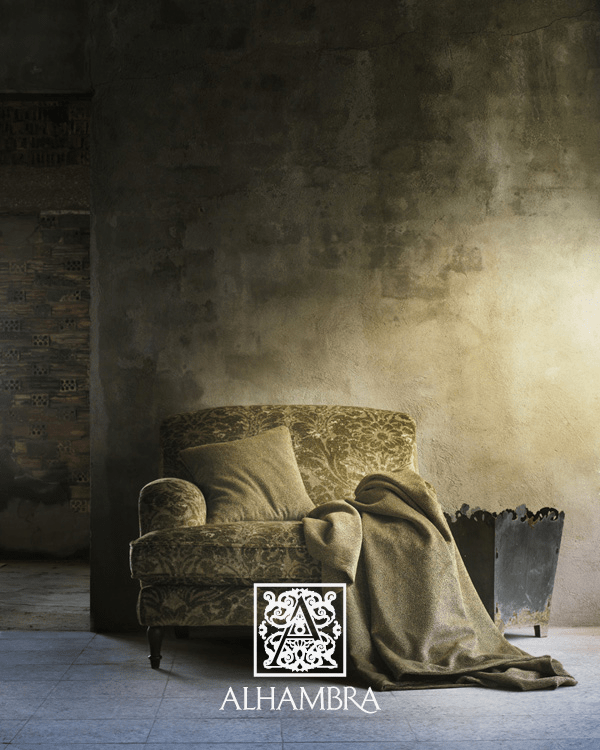 Sillón con terciopelo - Villalba Interiorismo