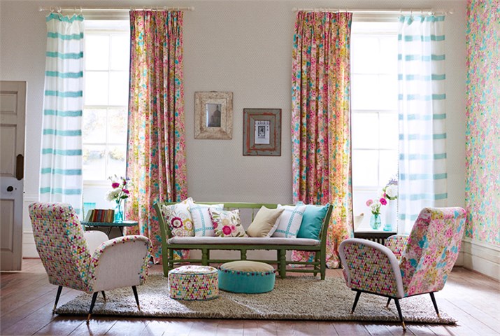 Telas de Flores Harlequin - Villalba Interiorismo (2)