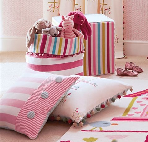 Cojines niña Harlequin - Villalba Interirosimo