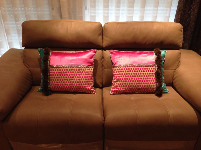 Cojines sofá - Villalba Interiorismo (2)
