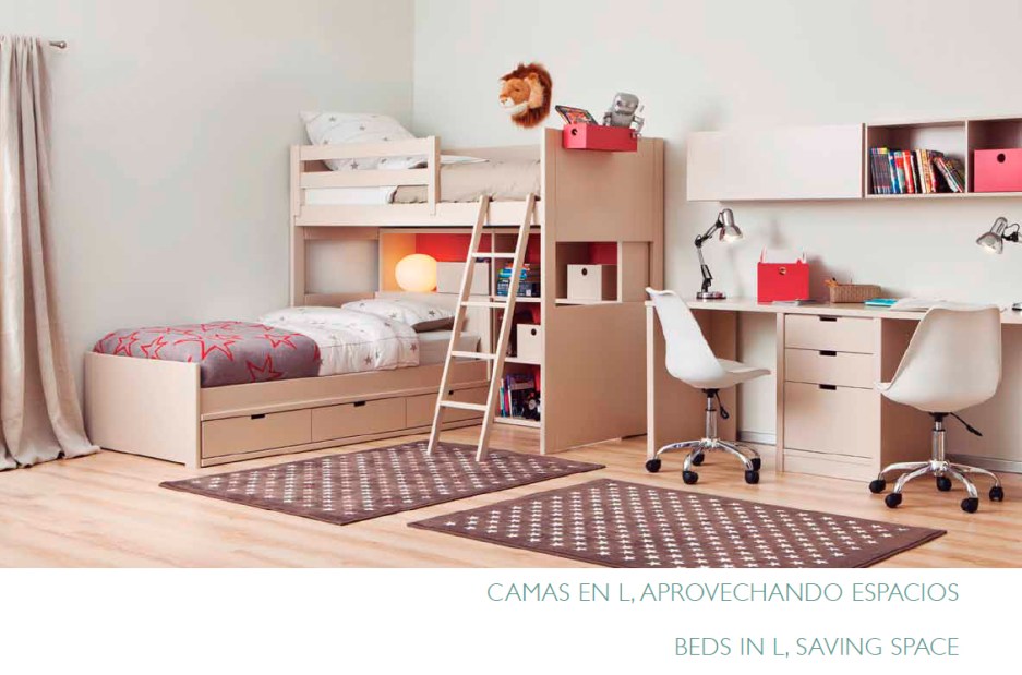Habitaciones compartidas – Villalba Interiorismo
