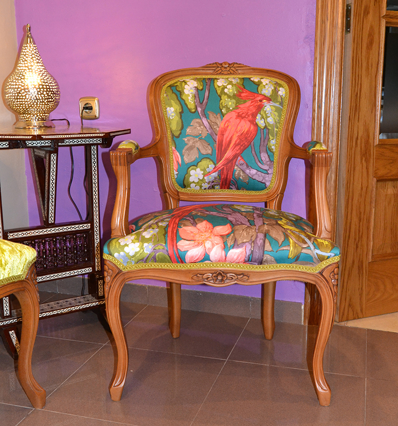 Sillón Luis XV - Villalba Interiorismo