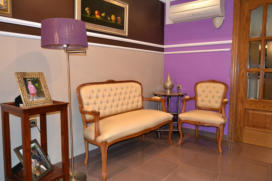 Sofá y sillón Luis XV - Villalba Interiorismo