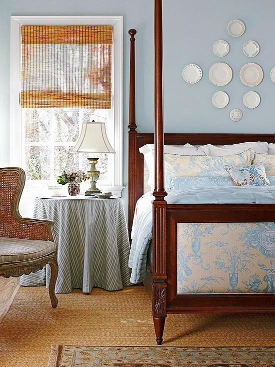 Decoración en azul - Villalba Interioriamo