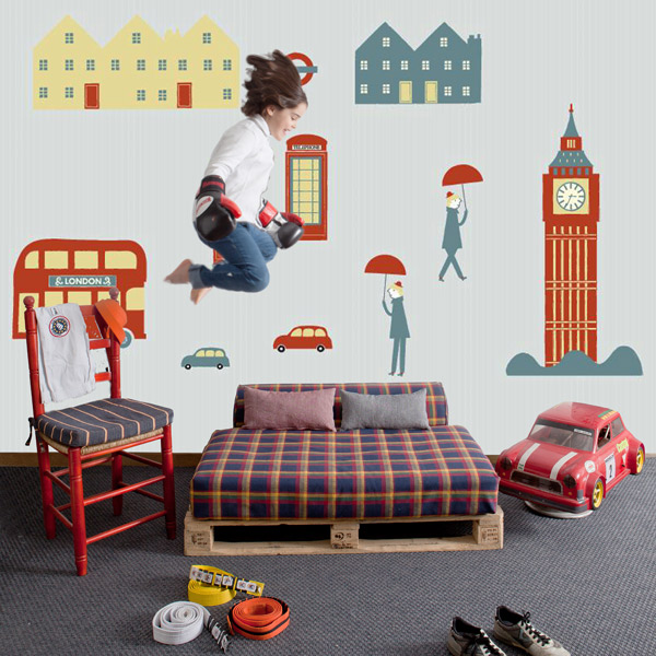 Mural de Londres Coordonné - Villalba Interiorismo (2)