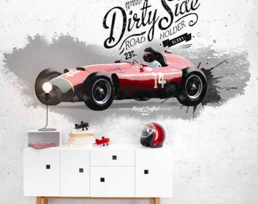 Mural Rally de Coordonné - Villalba Interiorismo