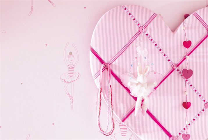 Papel pintado para habitaciones de niñas - Villalba Interiorismo (6)