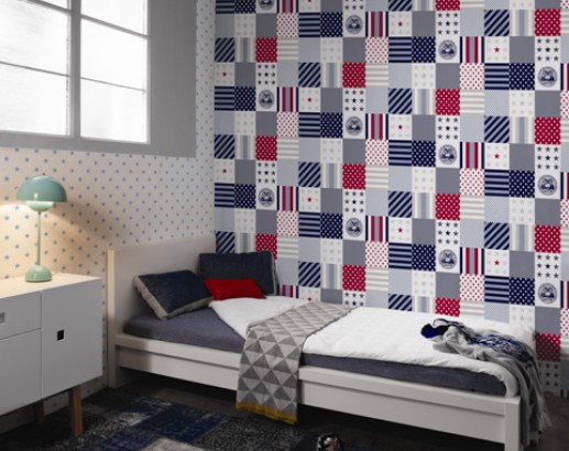 Papel pintado Stars Patch de Coordonné - Villalba Interiorismo