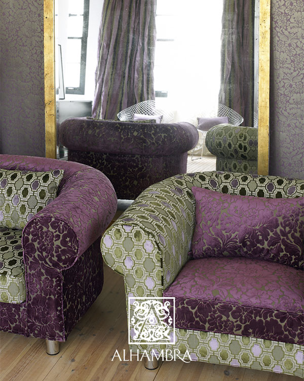 Telas de tapicería Alhambra - Villalba Interiorismo