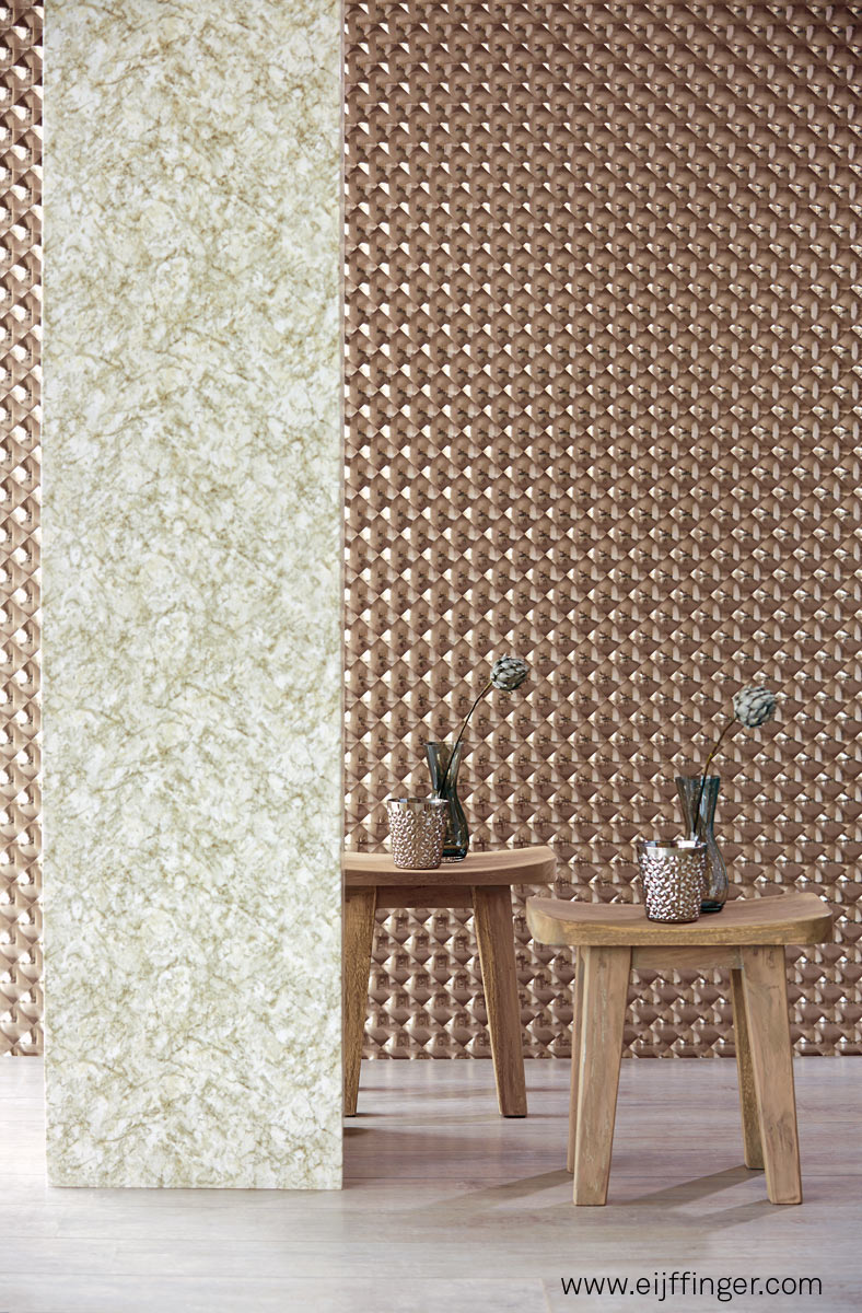 Papel pintado moderno con brillo - Villalba Interiorismo (6)