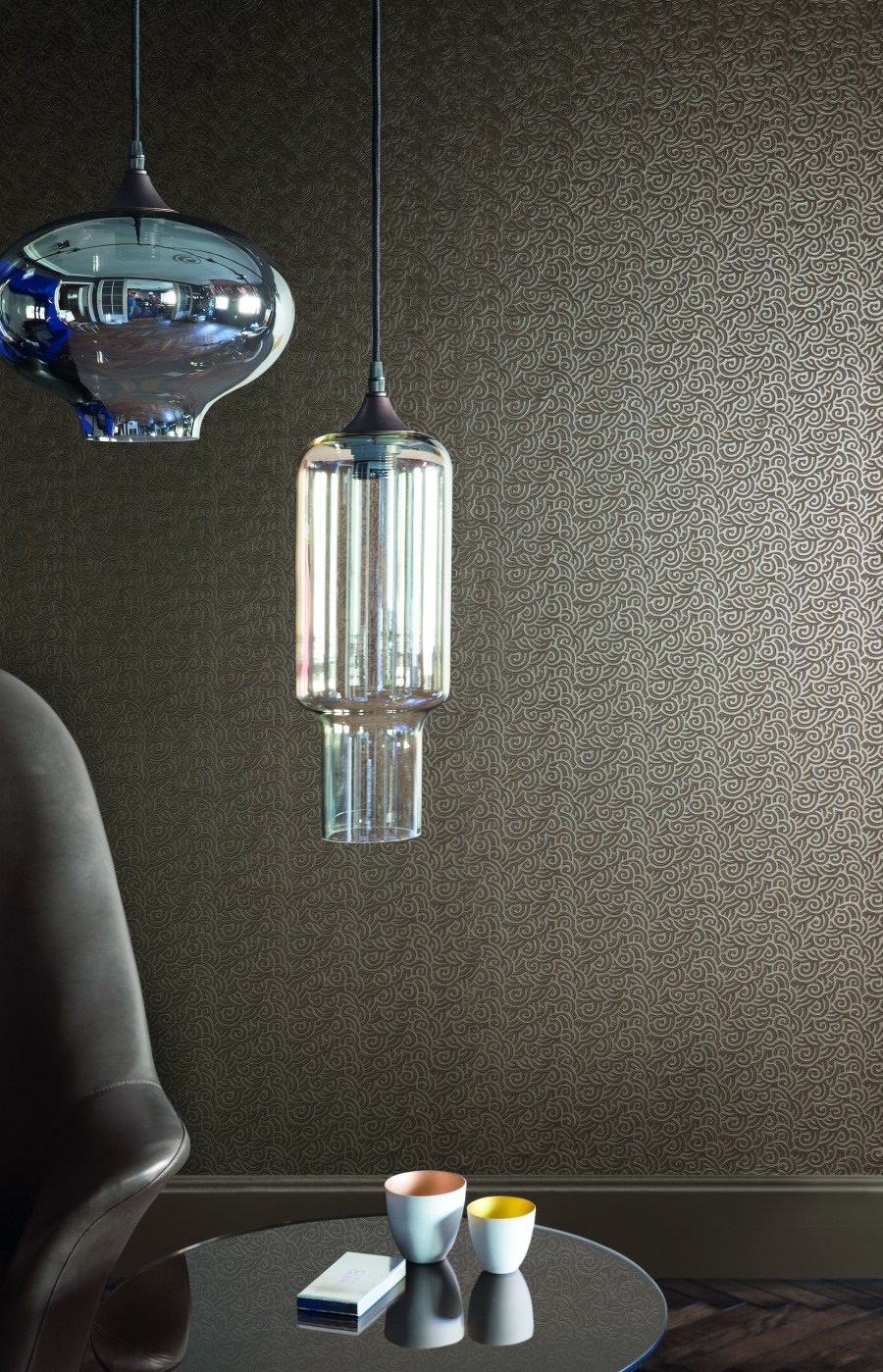 Papel pintado textura piel repujada - Villalba Interiorismo (2)