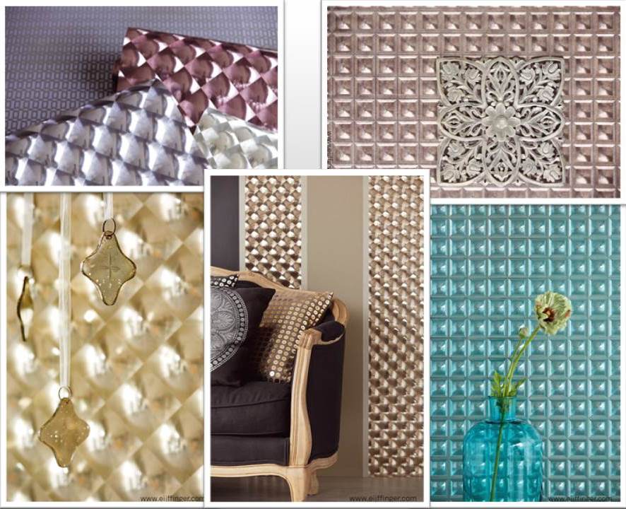 Papeles pintados con efecto 3D - Villalba Interiorismo