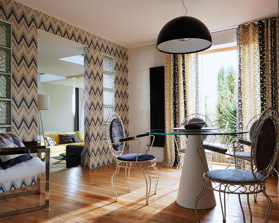 Comedor estampado Scion - Villalba Interiorismo