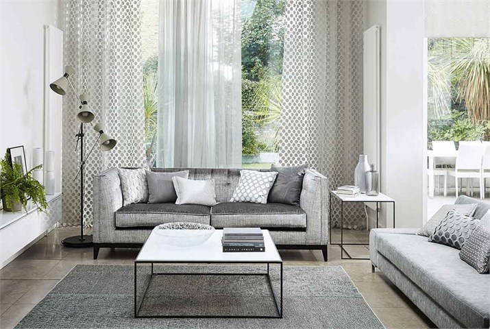 Dobles cortinas en salón - Villalba Interiorismo (2)