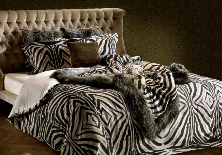 Juego funda nórdica Zebrato Roberto Cavalli Villalba Interiorismo