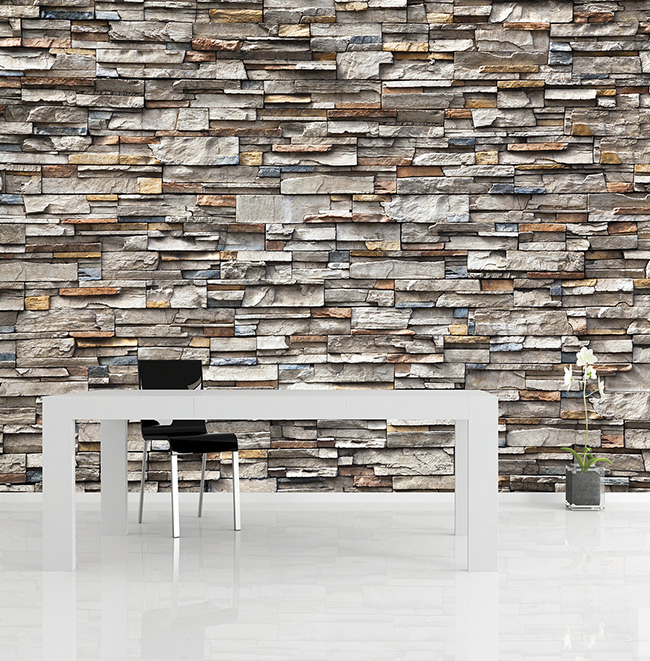 Papel pintado piedras naturales - Villalba Interiorismo (7)