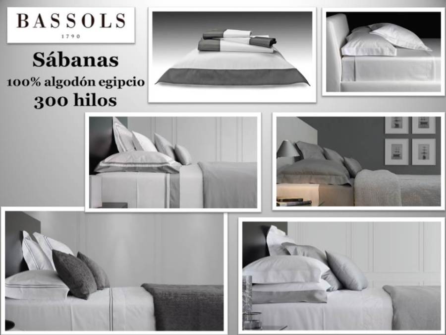 Sábanas 300 hilos Bassols - Villalba Interiorismo