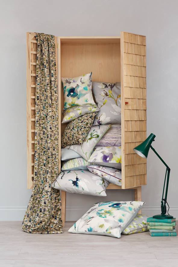 Cojines de flores - Villalba Interiorismo