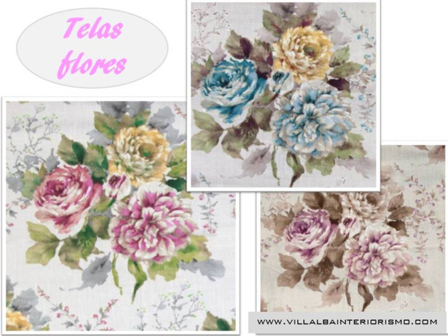 Telas flores - Villalba Interiorismo (3)