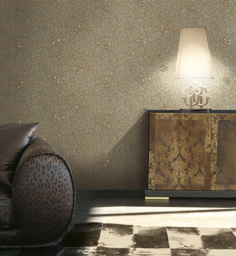 Papel pintado de Roberto Cavalli - Villalba Interiorismo (5)