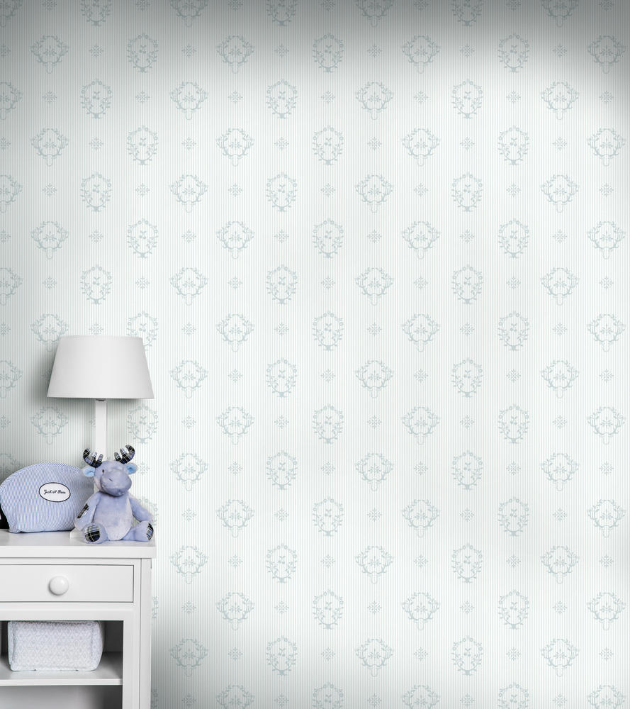 Papel pintado dormitorio bebé - Villalba Interiorismo (2)